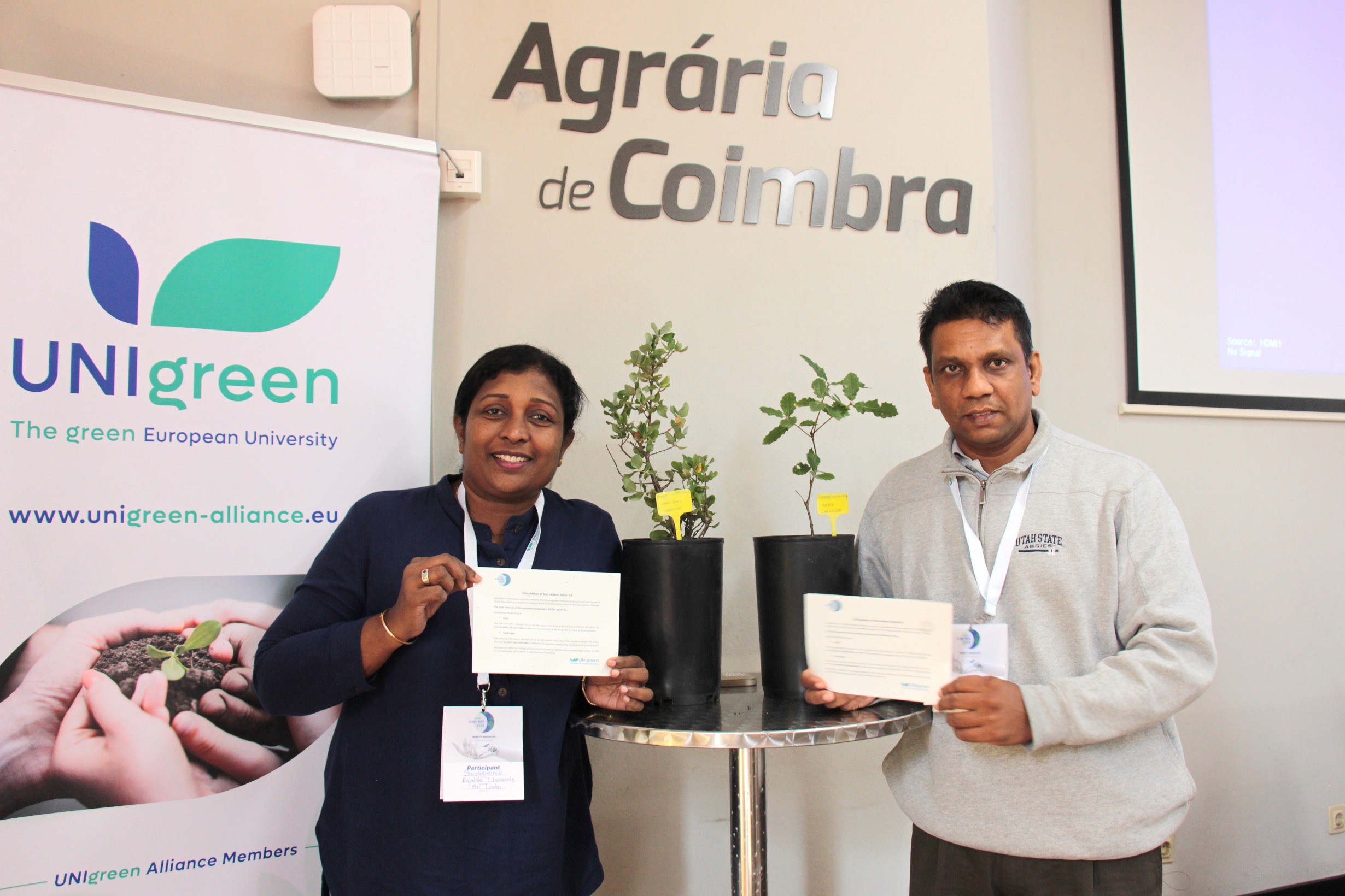 PUC measures carbon footprint produced by Global Week 2024